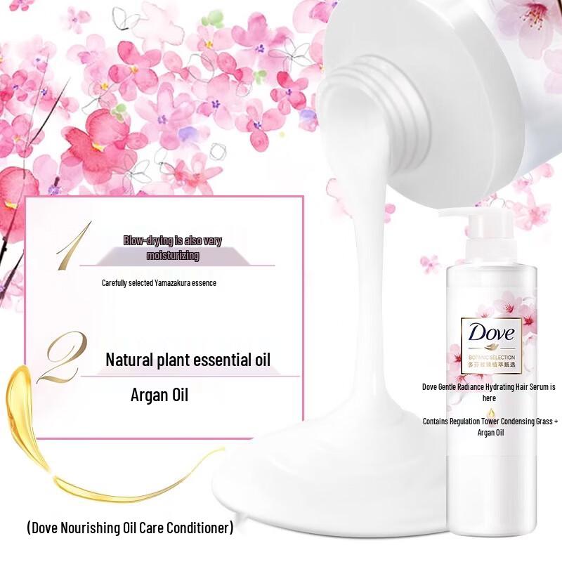 Dove Botanical Smooth & Silky Conditioner