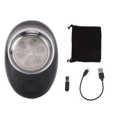 Electric Beard Clipper Fine Trimming Stainless Steel USB Rechargeable Portable Beard Trimmer for Travel Use