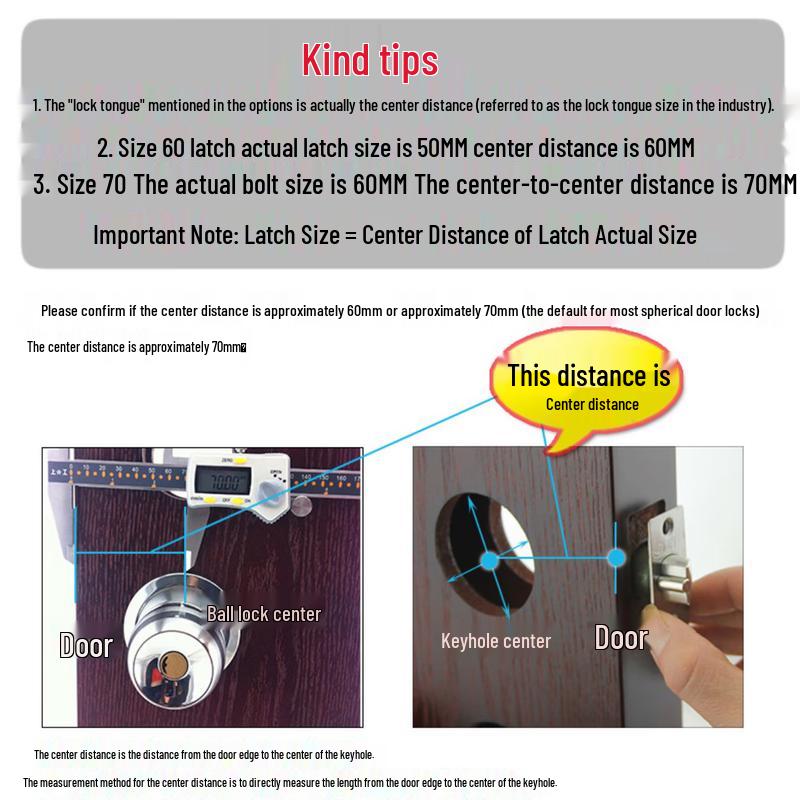 HOTUN 5831 Spherical Interior Door Lock