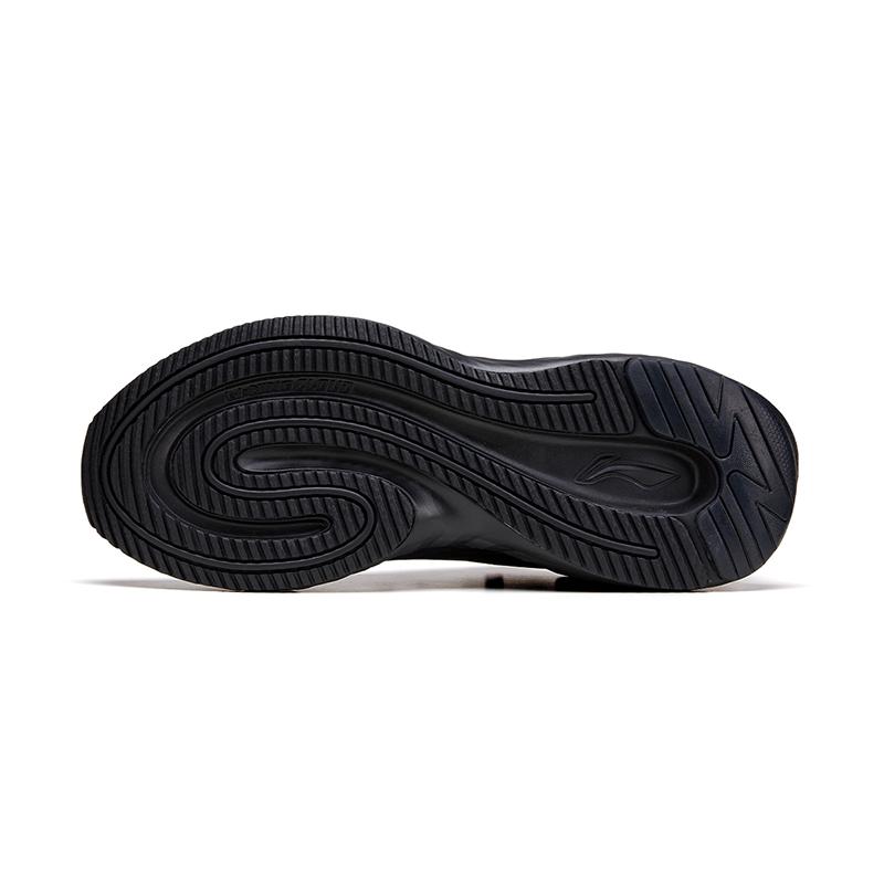 Li-Ning Fashionable Comfortable Versatile Durable Lightweight Rebound Low-Top Casual Shoes Women Sneaker Black AGLU306-2