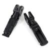 Motorcycle Foot Pegs Pedals CNC Aluminum Front Footrests Fit For Kawasaki Z800 Z750R Z1000 ZX-6R ZX6R 636 ZX-10R ZX10R ZX 10R