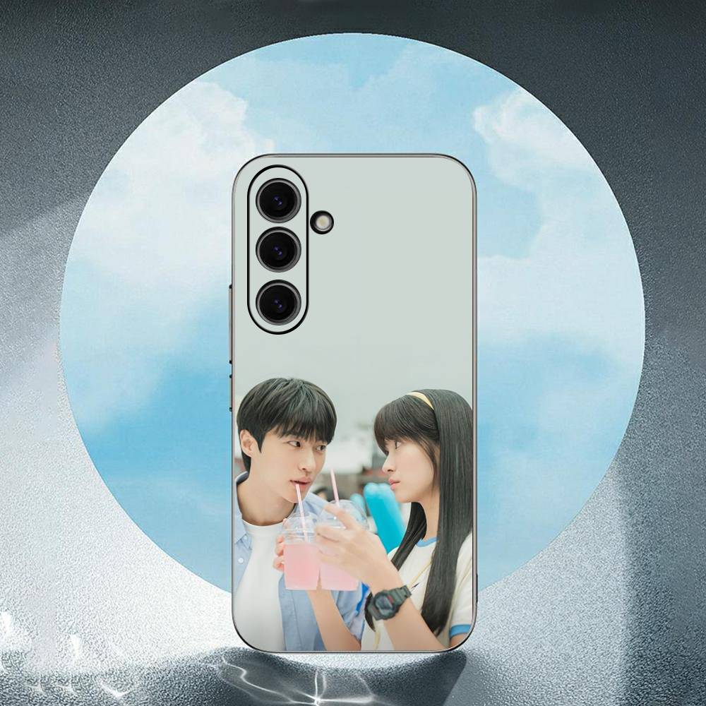 Korean Tv Dramas L-Lovely Runner For Samsung Galaxy S23 S24 S25 Ultra S22 Plus S21 Black Soft Case Waterproof Soft Case
