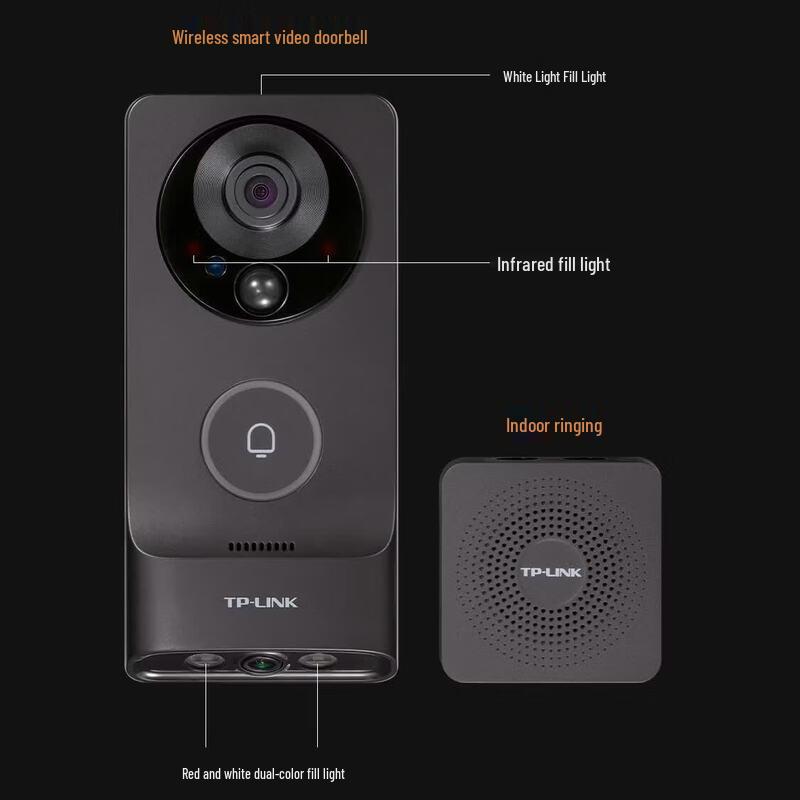TP-Link Dual Camera Wireless Smart HD Video Doorbell (CN version)