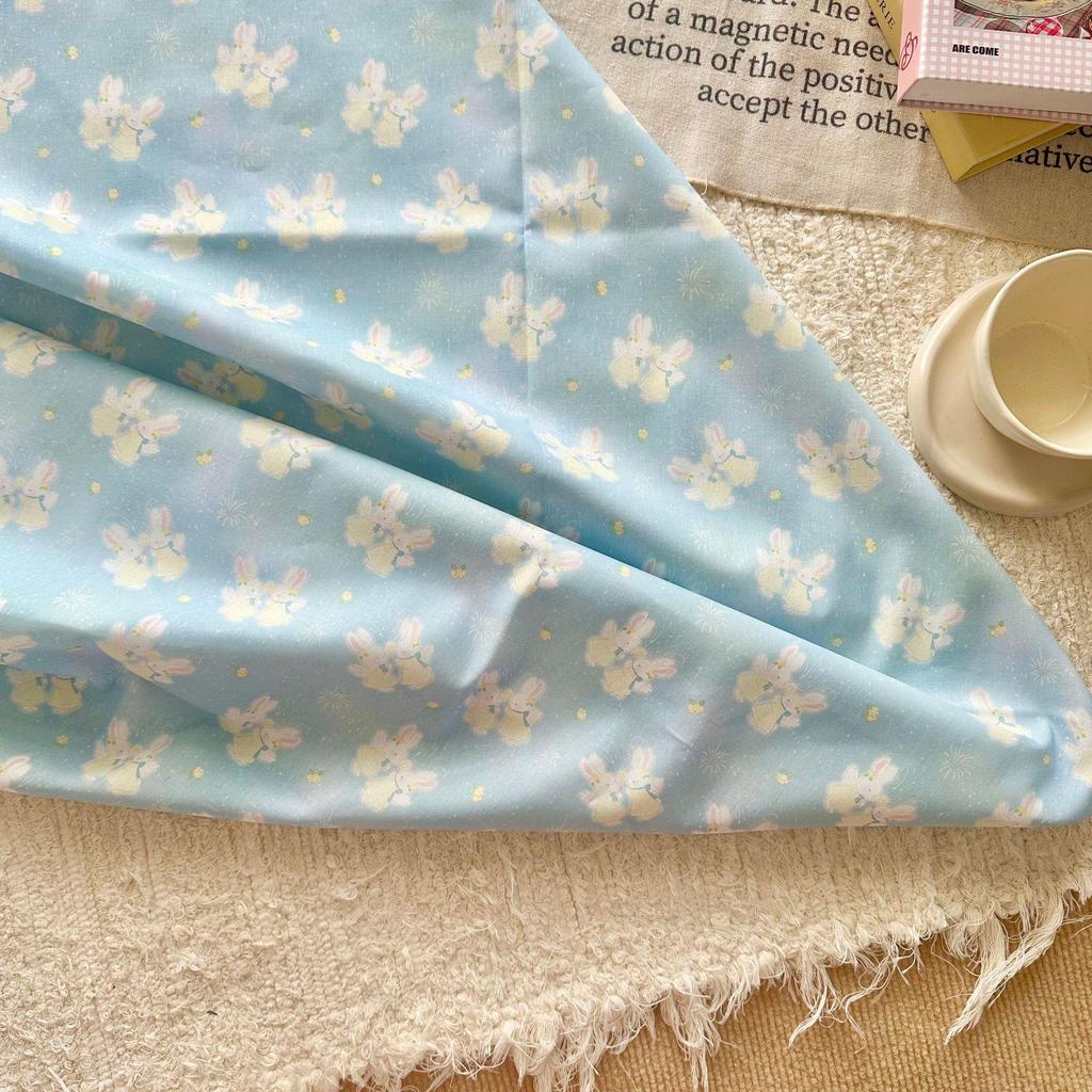 100% Cotton Digital Print Fabric: Cartoon, Animal, Butterfly & Floral Designs for Women's, Children's, Family & Home Wear DIY.