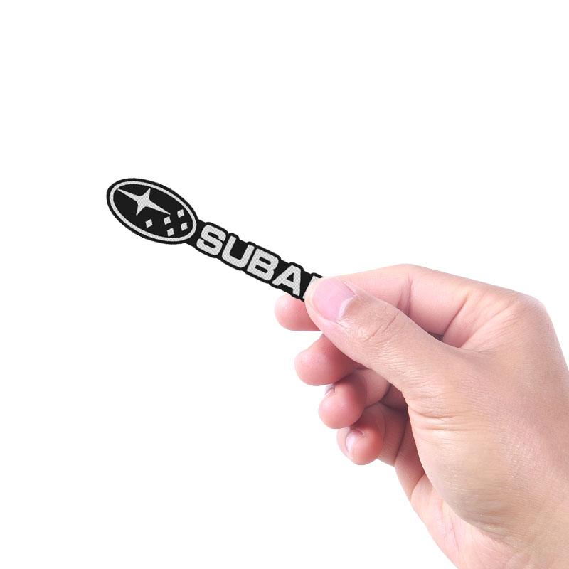 Car 3D Audio Stereo Speaker Badge Sticker Decal Accessories For Subaru STI Forester Impreza Legacy Outback XV BRZ WRX