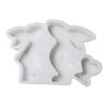 Bunnies Statue Silicone Candle Molds for Candle Soap Home Decoration Animal Shape Silicone Candle Molds for Epoxy Resin