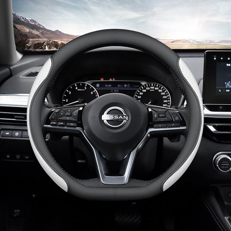 Rutschfeste Universelle Lenkradabdeckung für Nissan Sylphy, Teana, X-Trail, Qashqai, Kicks - Leicht & Ultradünn für Alle Jahreszeiten