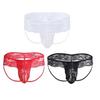 Sexy Men Lingerie Lace G-string Bikini Underwear Underpants Nightclub Stage