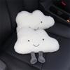Neck Rest Plush Toys Cartoon Cloud Waist Cushion Car Seat Supports Cat Headrest Car Neck Pillow