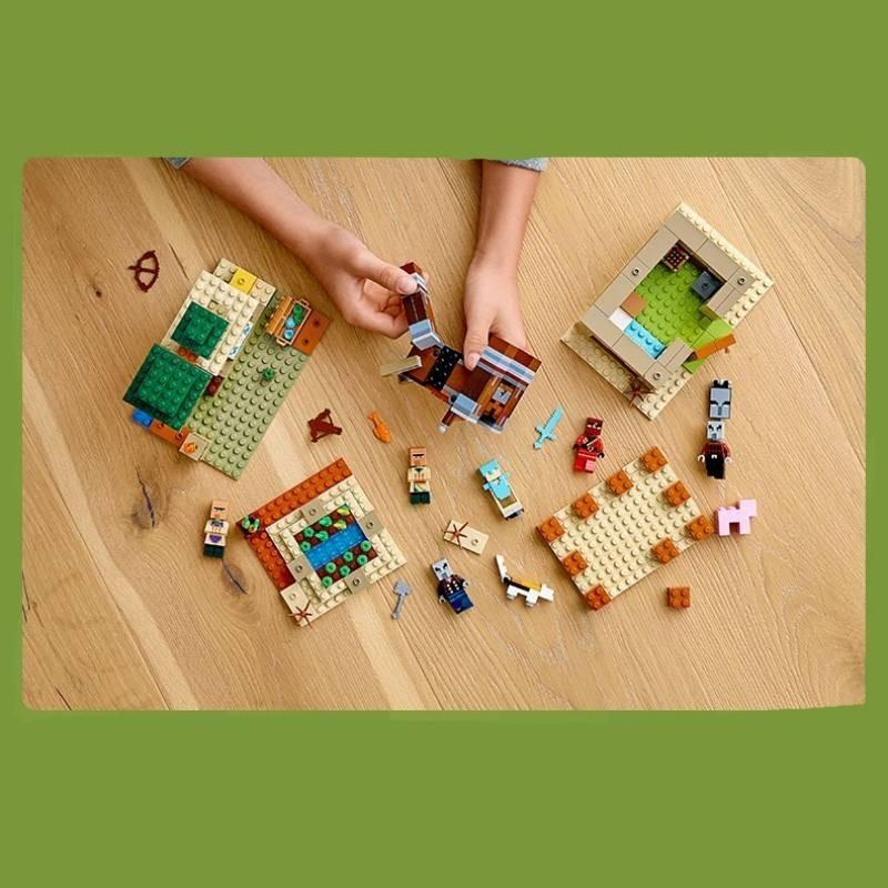 My World Villager Assembly Blocks Gift For Boys Creative Play Construction Set