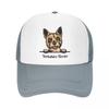 Cappellino da camionista con cane Yorkshire Terrier che sbircia Personalizzato Donna Unisex Regolabile Cappellino da baseball per adulti Cappellino da papà per esterni