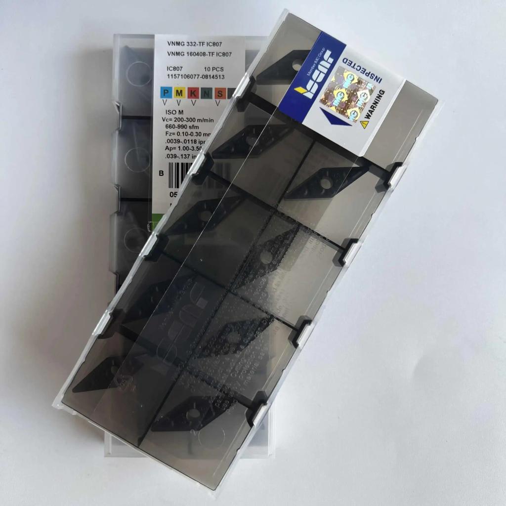 ISCAR / VNMG160408-TF IC807 /Industrial Indexable Carbide Inserts 10 Pcs