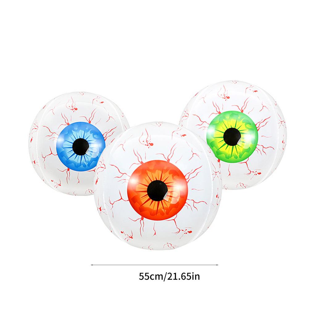 Scary Eyeball Decorations Balloons Props Bloodshot Eyeballs Indoor Outdoor Decors for Party Decoration Horror