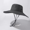 11.5cm Extra Wide Brim Sun Hat UPF 50+ UV Protection Waterproof Fisherman Cap Mesh Breathable Outdoor Hiking Fishing Beach Hat