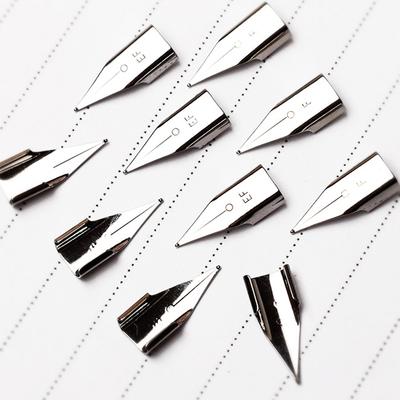 5 Stück Füllfederhalterspitzen, gerade Stiftspitze, 0,5 mm, 0,38 mm, optional, leicht zu ersetzen, reibungsloses Schreiben für Schüler und Lehrer