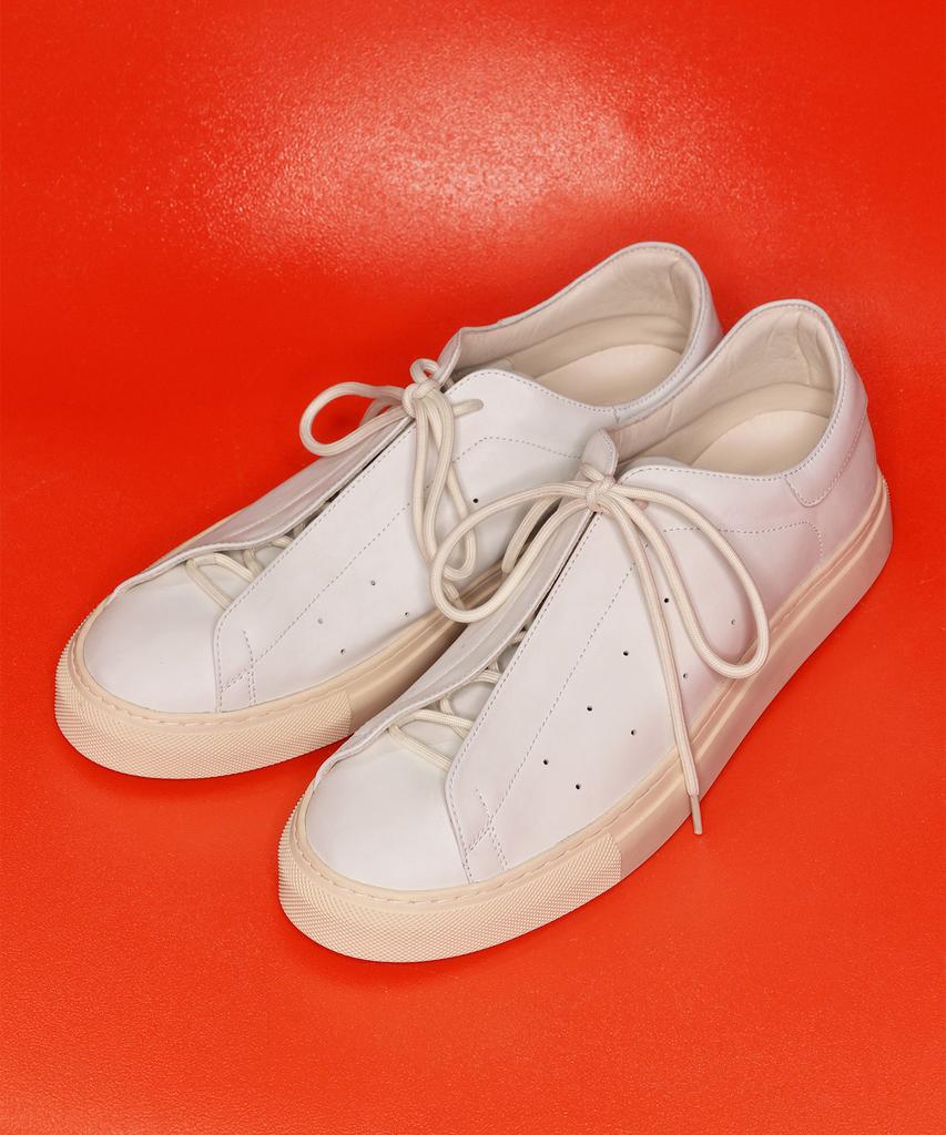 Yase [Italy Leather] Ss1 Soft Sneakers White