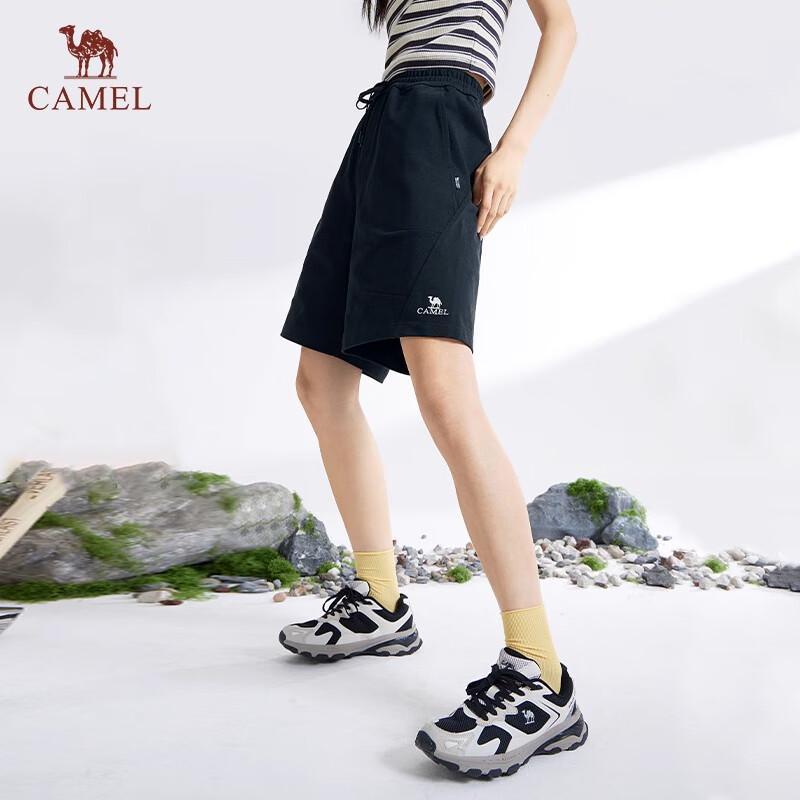 

Camel Women s Casual Pure Cotton Knit Shorts 3XL