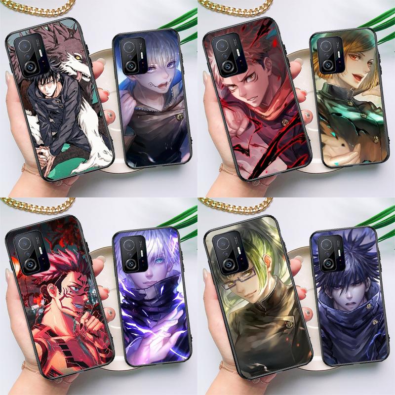 

Чехол с аниме Jujutsu Kaisen для POCO X4 F4 GT F3 M4 M5 X3 Pro, чехол для Xiaomi 13 11T 12T Pro 12S 12X 11 12 Lite