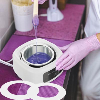 10Pcs Wax Machine Mats Wax Warmer Paper Rings Wax Supplies Hair Removal Waxing Paper Mats