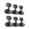 Black Color Classical Guitar Machine Heads Open Frame Style Guitar Tuning Keys  Classical Guitar