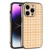 Suitable for iPhone15 mobile phone case 13Pro plaid two-color all-inclusive anti-drop case 14plus plaid tpu case