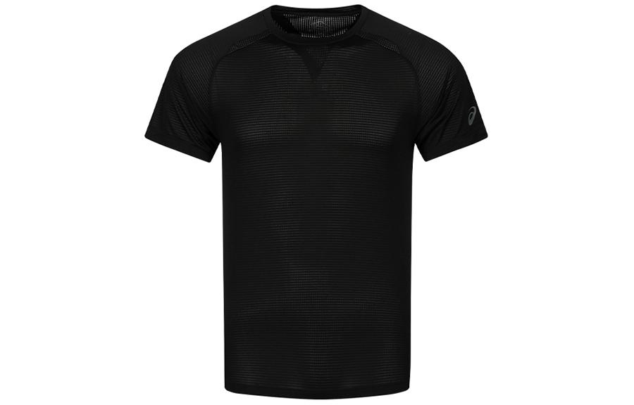 ASICS T Shirts Men s Black Crew Neck Moderate 2031D786-001 M