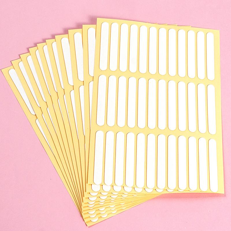 30/36Pcs Lengthened Clear Double-Sided Tape False Nails Tips Display Stand Glue Stickers Manicure Practice Showing Tools