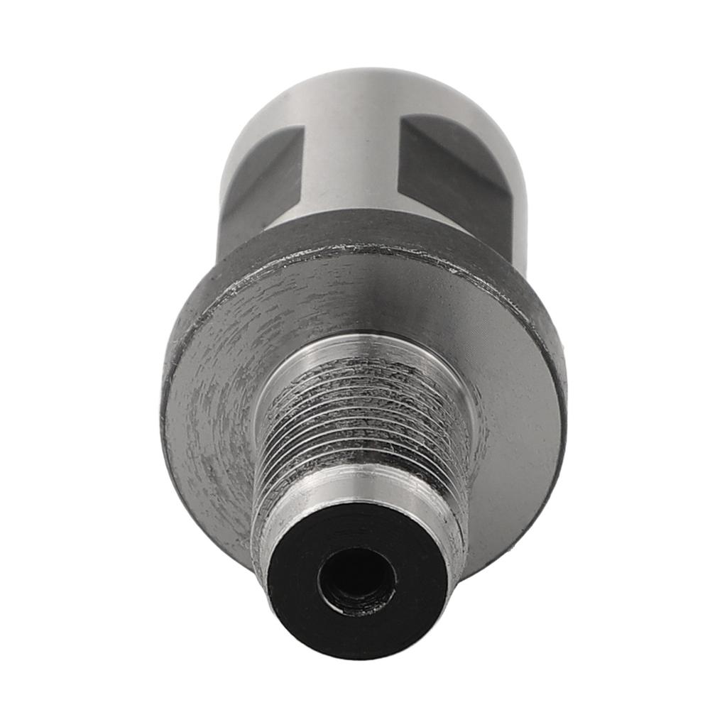 49mm 1.93 In Magnetic Drill Adapter Silver Color Steel Material Right Angle Shank 1 2-20UNF Connection Port Black Color