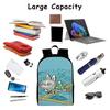 Backpack, with Multiple Organizational Compartments, Fits 15.6 Inch Notebook, for Travel, Teen, Business Work K713