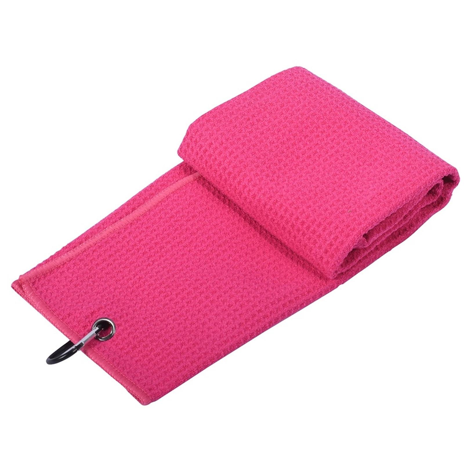

Golf Towel Golf Club Towel Pattern Portable Lightweight Gift Soft with Clip Golf Ball Cleaner Towel Microfiber One Size