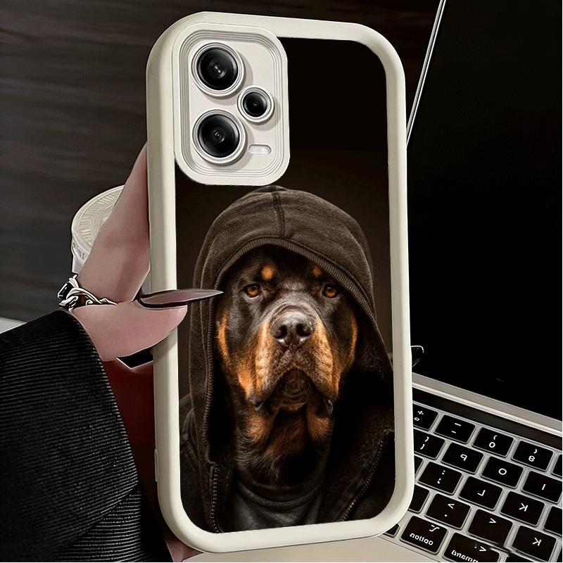 Rottweiler Dog Soft Phone Case for Xiaomi Redmi Note 15 14 13 12 11 Pro Plus 10S 11S 4G 11T 5G Shell Silicone Funda