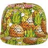 Adjustable Flat Bill Visor Snapback Hat For Men Women,Hip Hop Baseball Cap-Tropical Summer Fruit