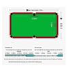 Standard Chinese Eight-Ball Pool Table