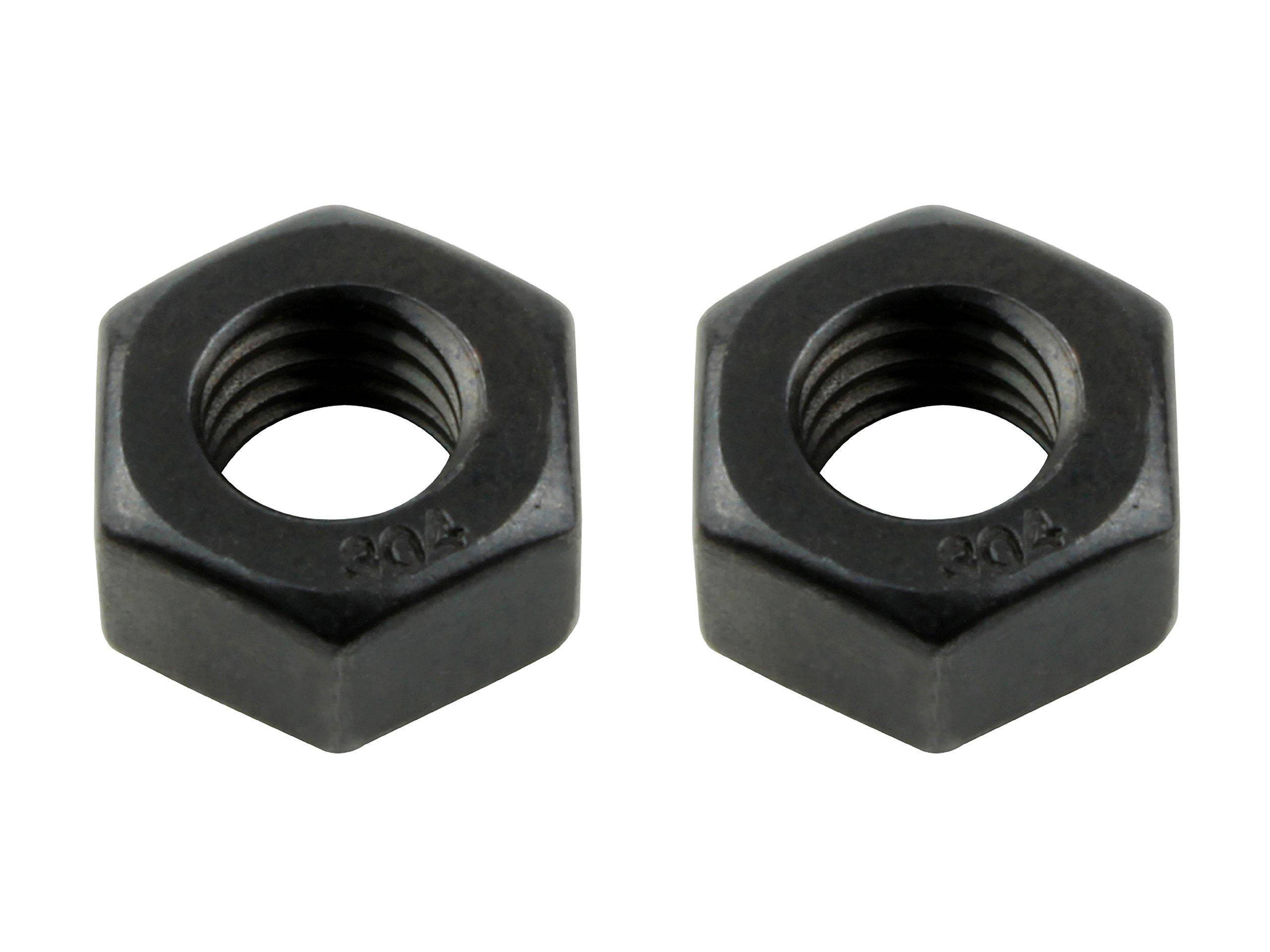 

POSH M6 900076-K2 Stainless Steel Nuts, Black, 2 Pieces M6 чёрный