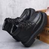 Mode Modedesigner Herren Stiefeletten Klassische Motorradstiefel Outdoor High Top Herrenschuhe Freizeitspaziergang Basic Botas Herren Wanderschuhe