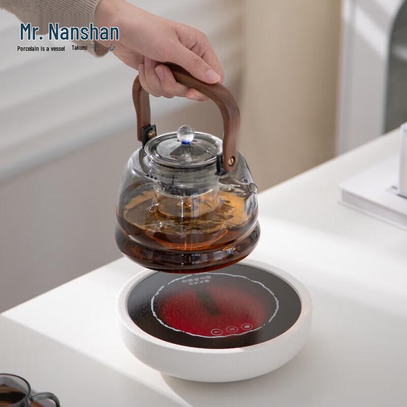 Nanshan Xiansheng Heat-Resistant Glass Steaming Teapot Set