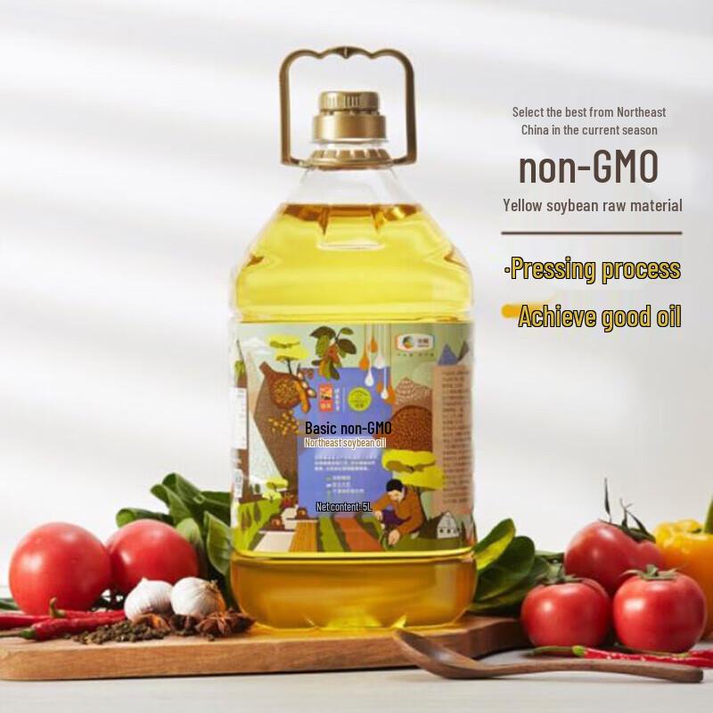 Chucui First Grade Non-GMO Northeast Soybean Oil 5L