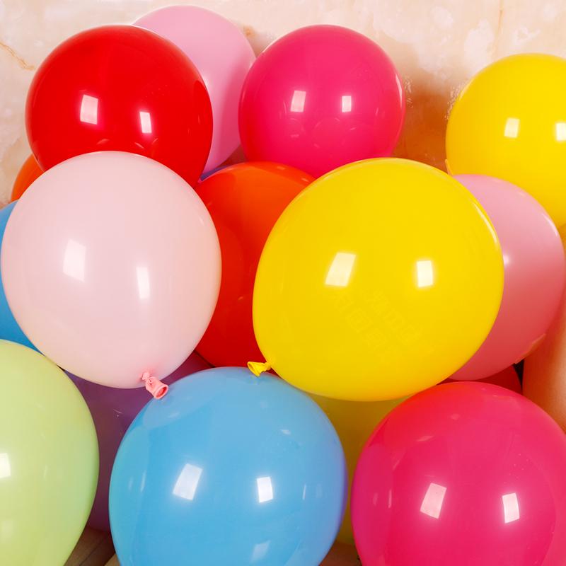 10-inch Red Latex Balloons for National Day, Mid-Autumn Festival, Weddings, Birthdays, and Party Decorations