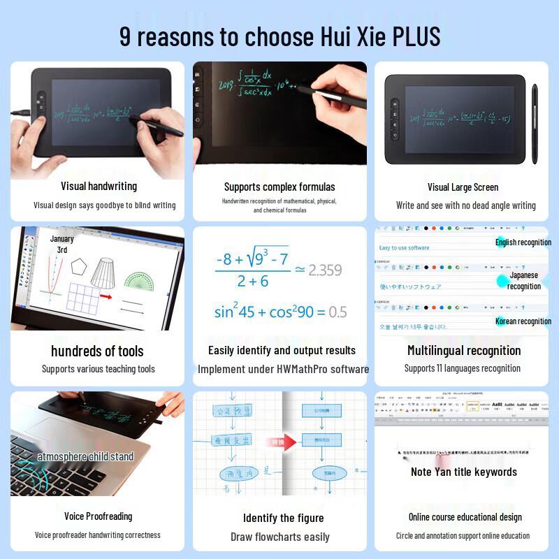 Hanvon HuiXie PLUS Visual Digital Whiteboard & Drawing Tablet