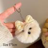 Cute Fur Ball Plush Keychain: Small Doll Pendant for Car, Backpack & More