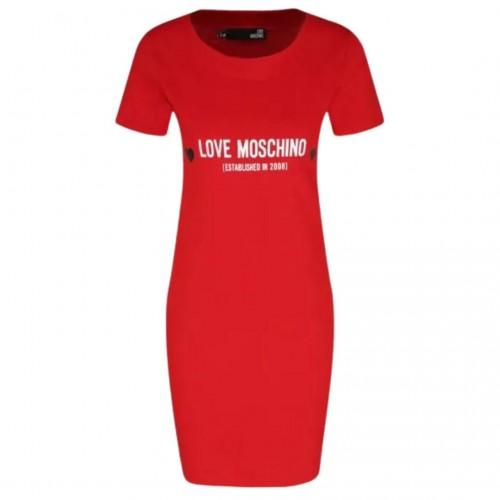 Love Moschino Womens/Ladies Logo T-Shirt Dress
