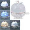 3 Dimensional Rotatable Light LED Babysbreath Pattern Remote Control USB Powered Projection Lamp