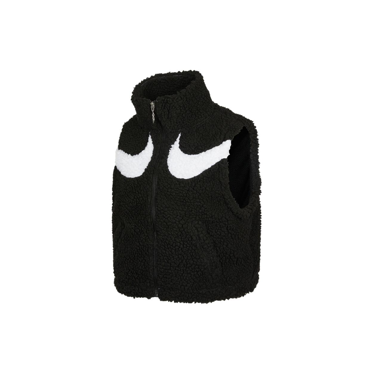 (WMNS) Nike Athleisure Casual Sports Stay Warm Stand Collar Vest Black Women s DH1092-010 L