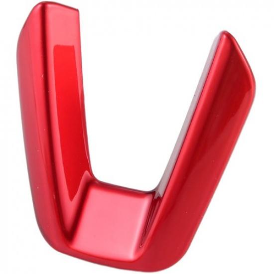 Red ABS Interior Steering Wheel Buttons Frame Cover for 3 6 -4 -53861