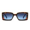 0041 Export Cross Border Narrow Sunglasses European American Street Photography Ins Popular Square Model