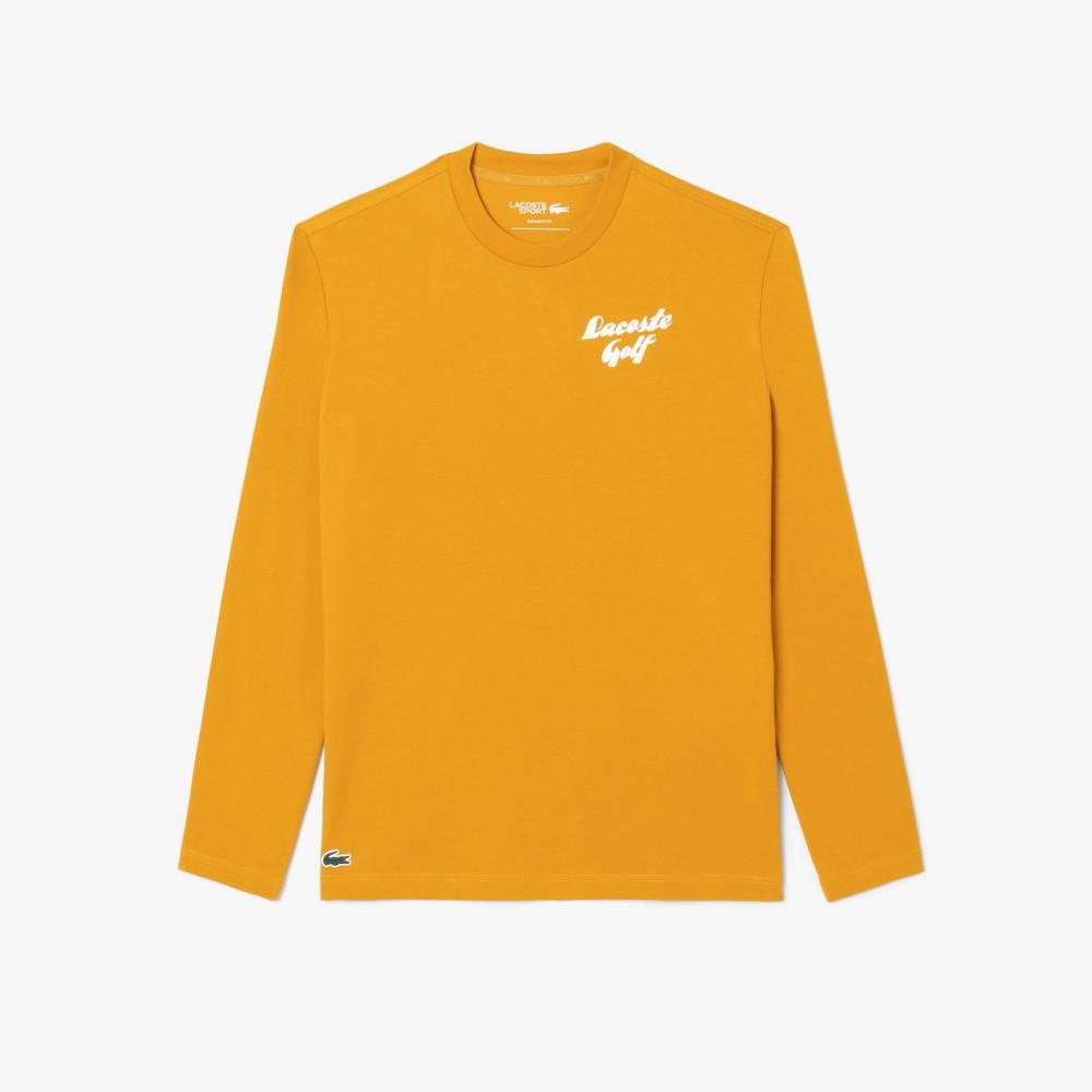 [Lacoste] Men's Golf Graphic Long Sleeve T-Shirt TH6201-55N5BV