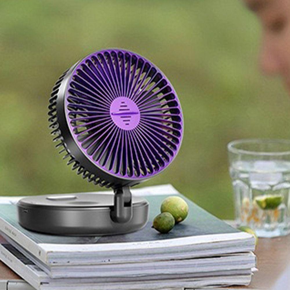Portable Mini Fan USB Charging Air Circulation Fan Silent Turbo Fan  Household