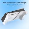 Horizontal Stand for PS5 Pro/PS5 Slim Console, Flat Base Stand Stable Accessories for PlayStation 5 Slim/Pro Disc & Digital Edition (Not for PS5)