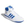 adidas Sneaker Unisex Forum Mid Bianco Blu Reale Bianco Nuvola FY4976