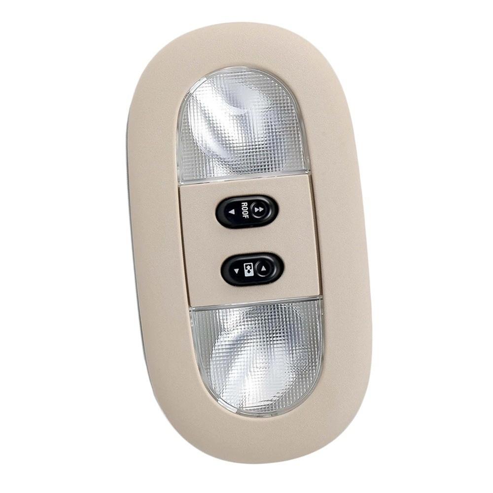 Overhead Console LED Dome Map Light Sunroof Switch For 04-08 Ford F150 F-150 Tan